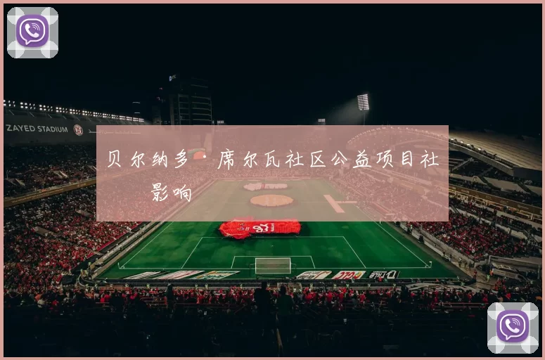 贝尔纳多·席尔瓦社区公益项目社会影响